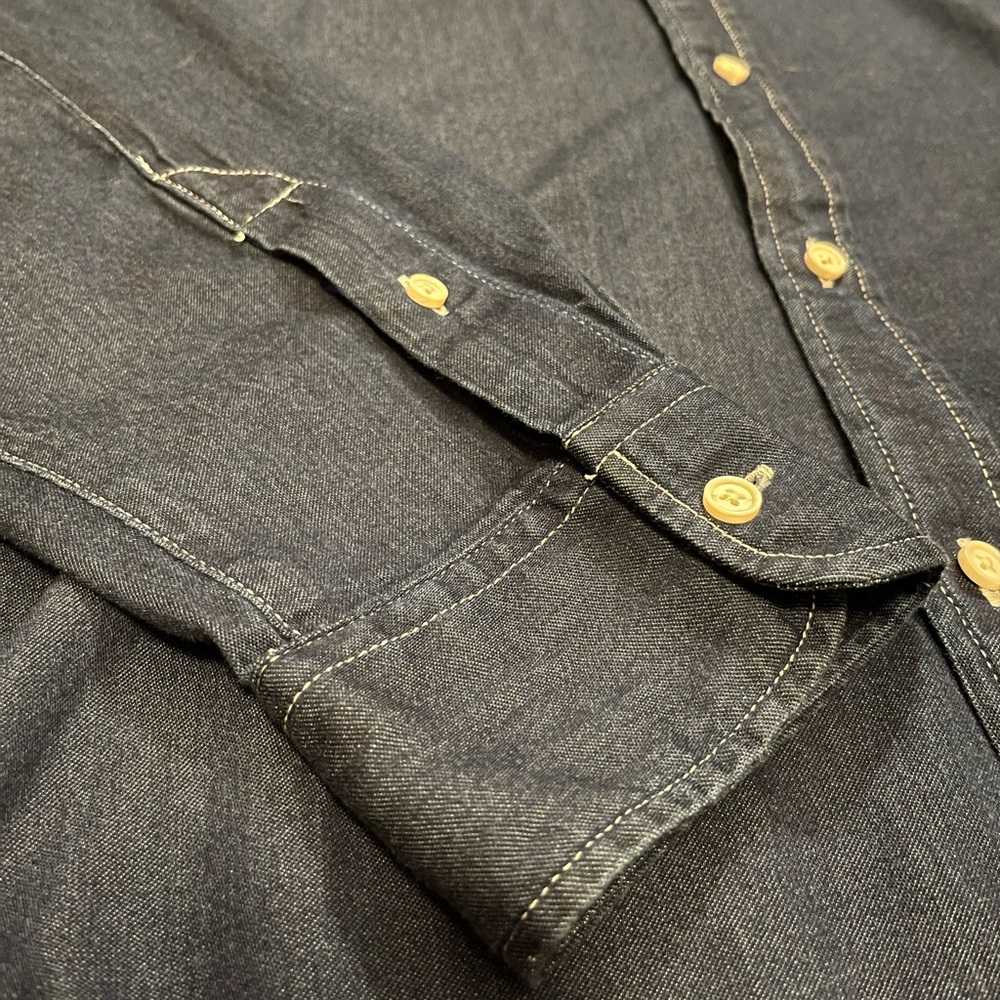 NWOT Scotch and Soda | Denim button-down dress shirt - Picture 8 of 10